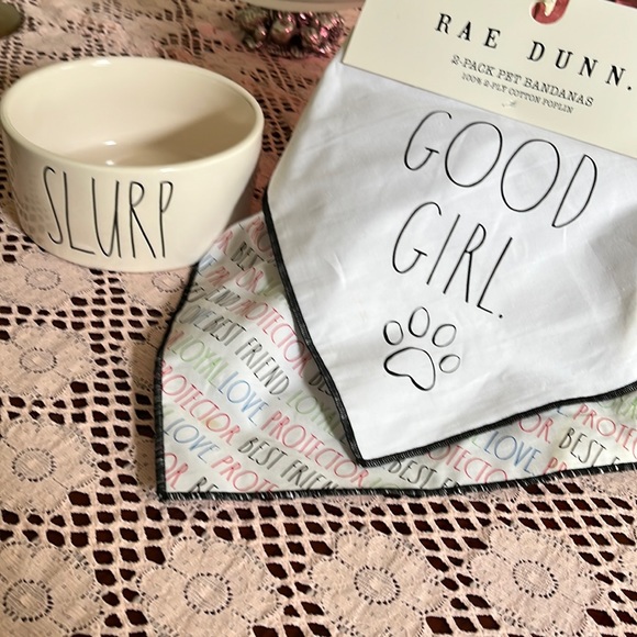 Rae Dunn pet Bundle of 3 Firm Price